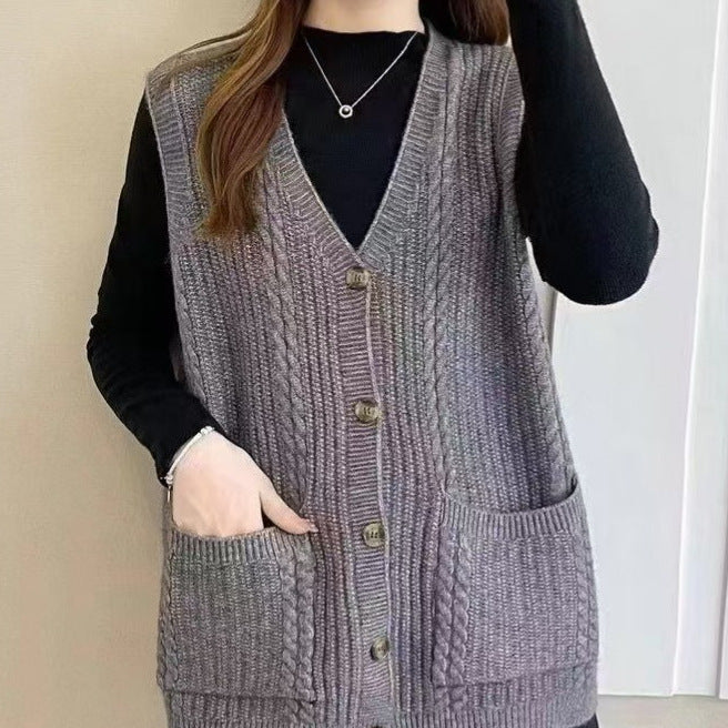 Women's Cardigan Pullover Sweater (44)