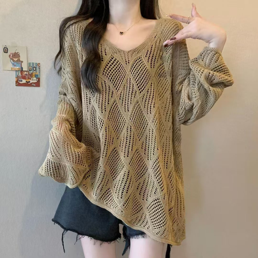 Women's Cardigan Pullover Sweater (48)