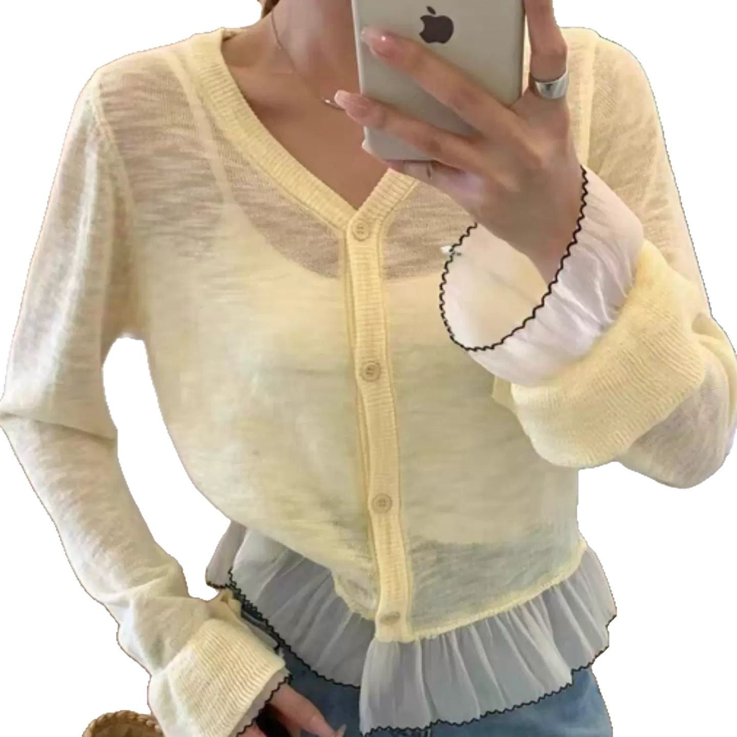 Women's Cardigan Pullover Sweater (54)