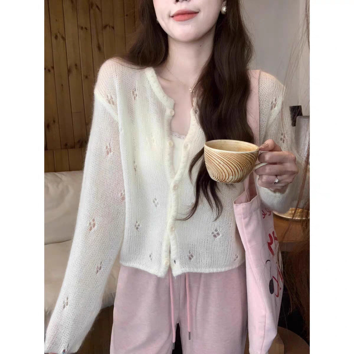 Women's Cardigan Pullover Sweater (57)