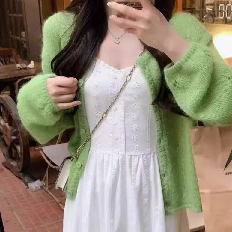 Women's Cardigan Pullover Sweater (57)