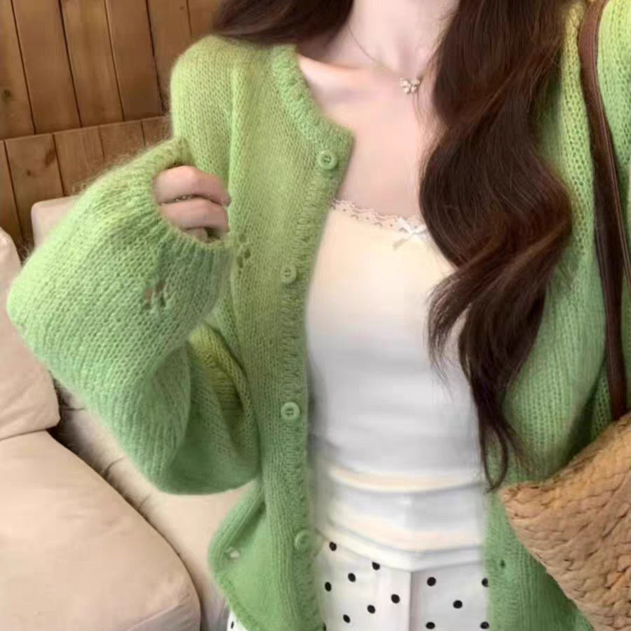 Women's Cardigan Pullover Sweater (57)