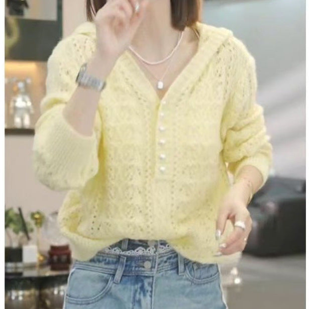 Women's Cardigan Pullover Sweater (68)