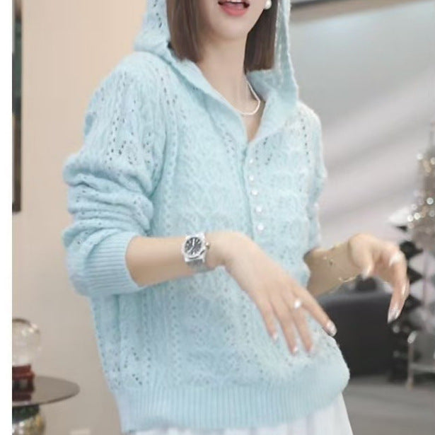 Women's Cardigan Pullover Sweater (68)