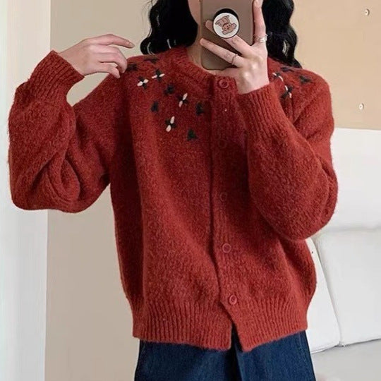 Women's Cardigan Pullover Sweater (90)