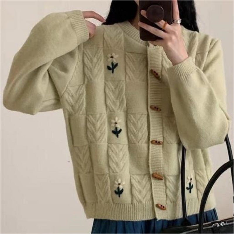 Women's Cardigan Pullover Sweater (100)