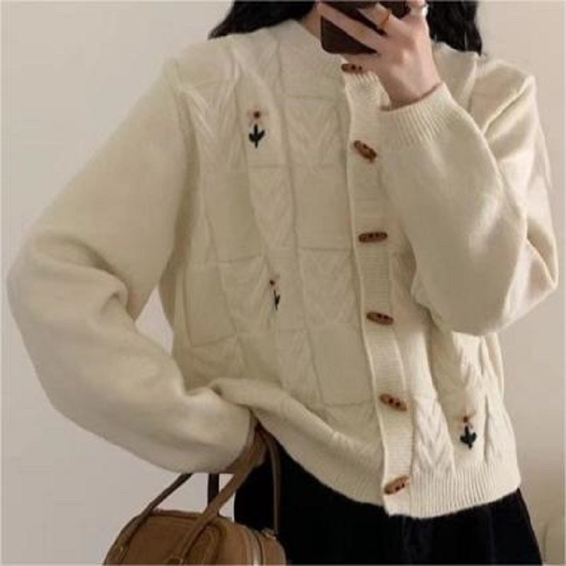 Women's Cardigan Pullover Sweater (100)