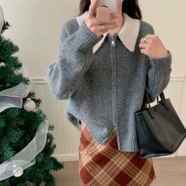 Women's Cardigan Pullover Sweater (114)