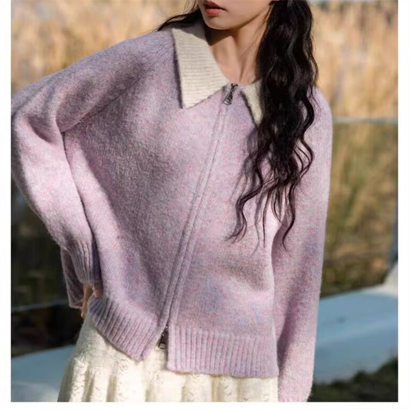 Women's Cardigan Pullover Sweater (114)