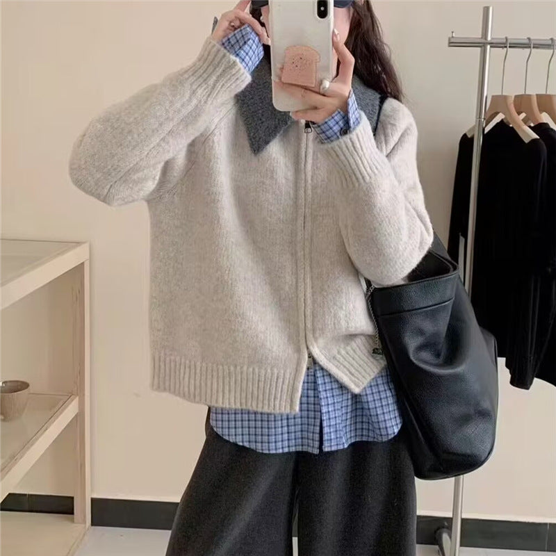 Women's Cardigan Pullover Sweater (114)