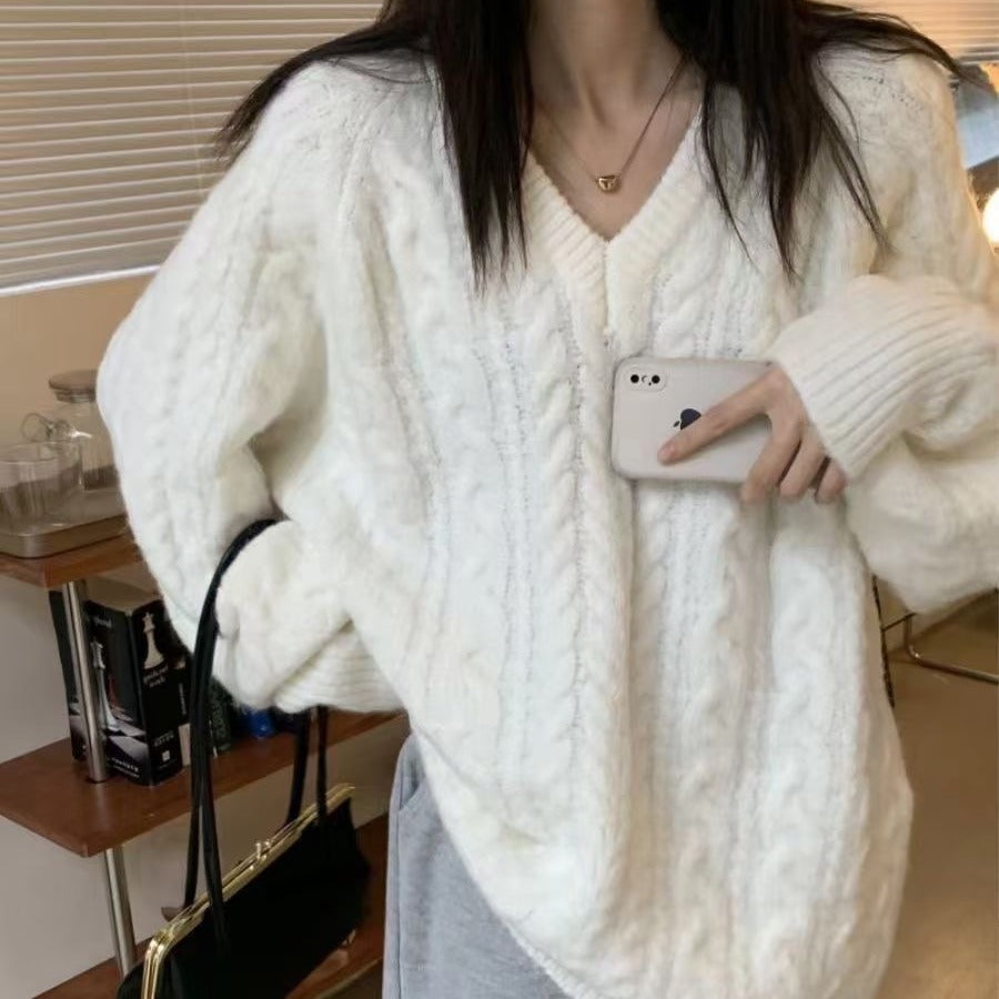 Women's Cardigan Pullover Sweater (115)