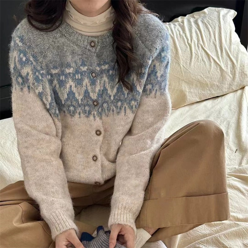 Women's Cardigan Pullover Sweater (116)