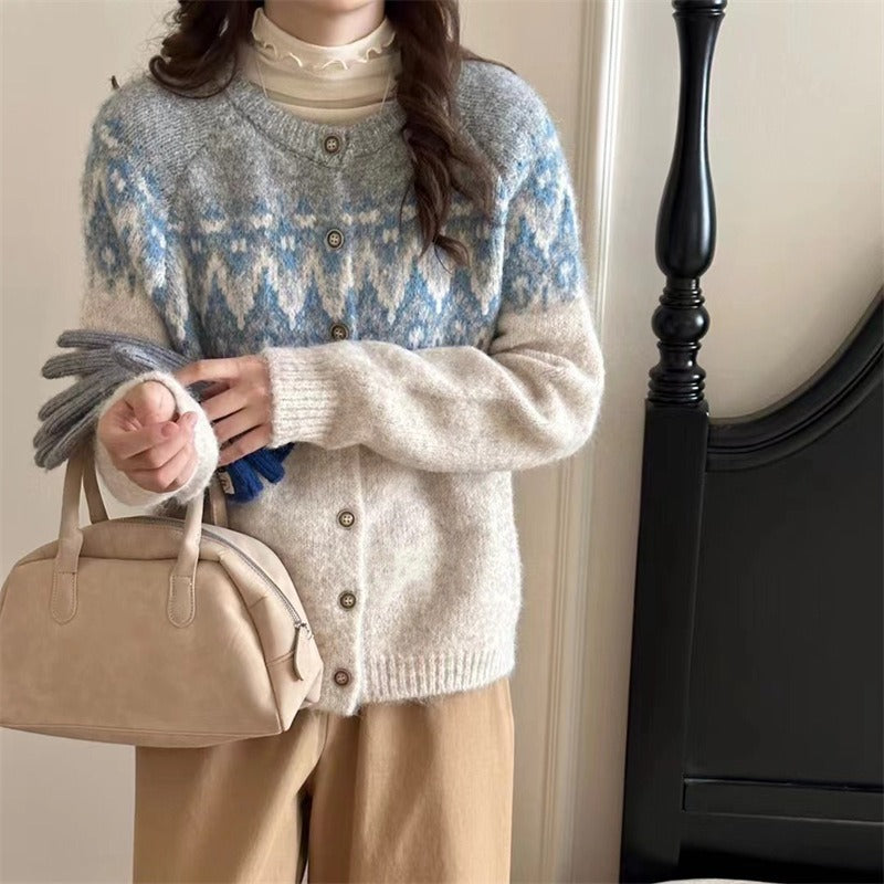 Women's Cardigan Pullover Sweater (116)