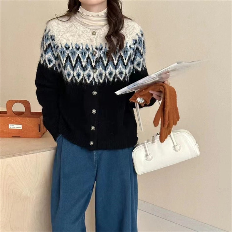 Women's Cardigan Pullover Sweater (116)