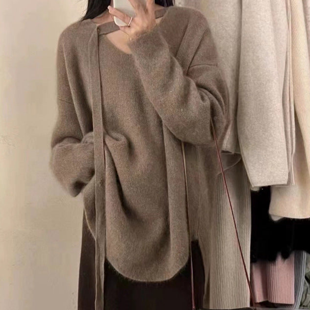 Women's Cardigan Pullover Sweater (117)