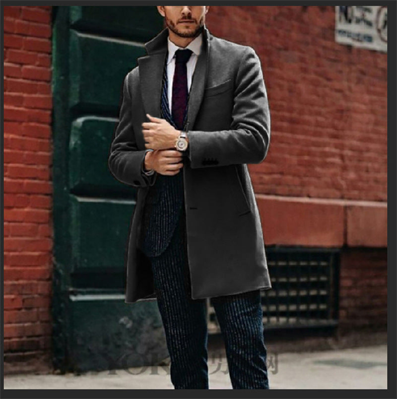 MEN WOOLEN WINTER COAT