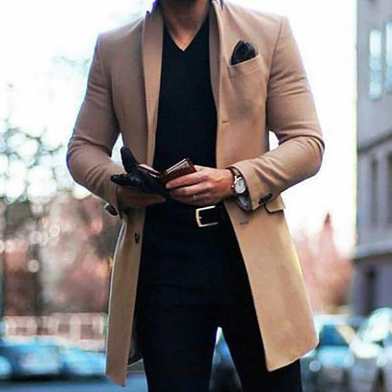 MEN WOOLEN WINTER COAT
