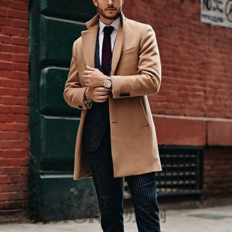 MEN WOOLEN WINTER COAT