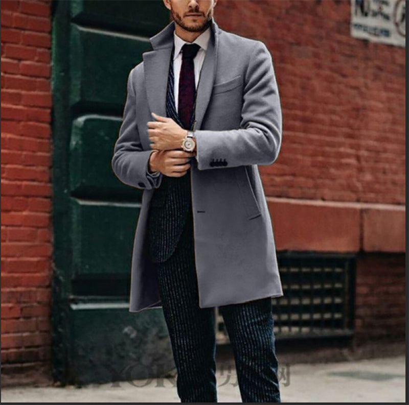 MEN WOOLEN WINTER COAT