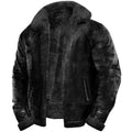 Men’s Upgraded Plush Faux Fur Long-Sleeve One-Piece Outwear Jacket