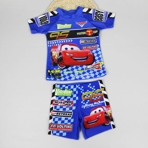 Boys’ Quick-Drying Split Professional Swimwear Suit