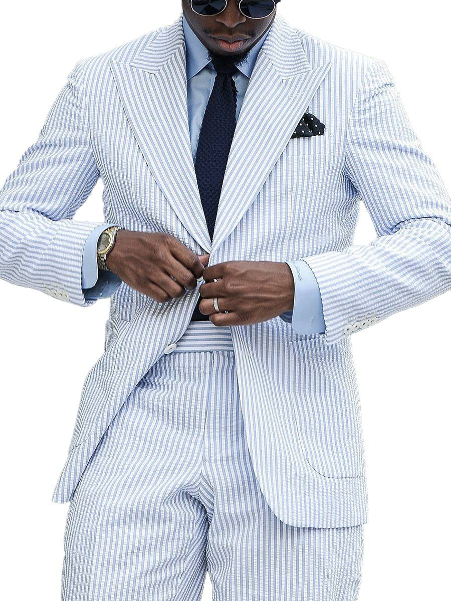 Men’s 3D Printed Casual Suit Jacket