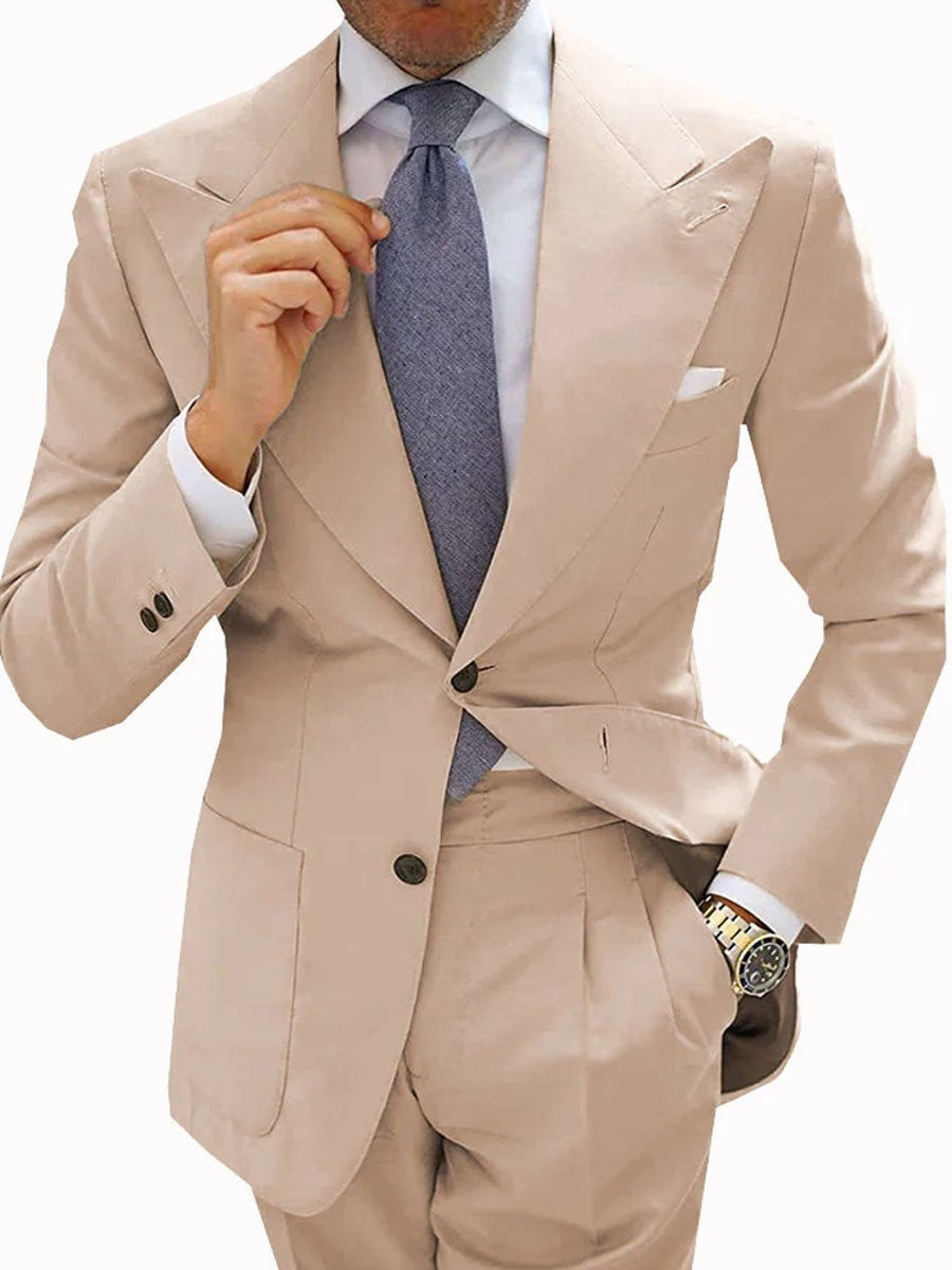 Men’s 3D Printed Casual Suit Jacket