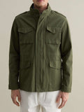 Men’s Retro Workwear Multi-Pocket Jacket