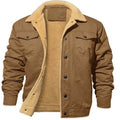 Men’s Plush Cotton Workwear Casual Jacket