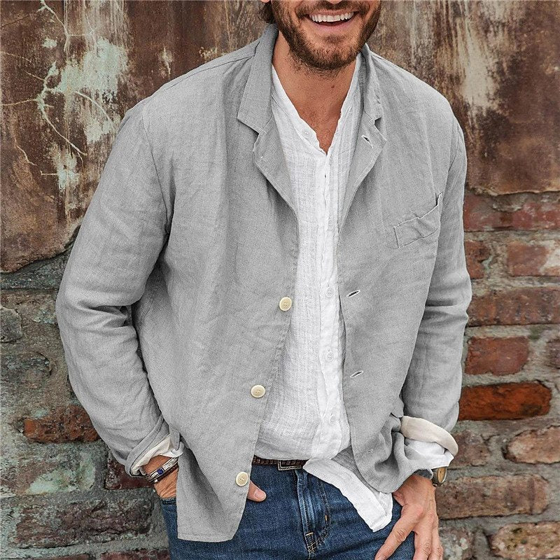 Men’s Summer Breathable Casual Blazer