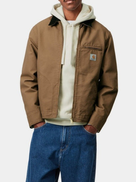 Men Detroit Heavyweight Canvas Workwear Jacket