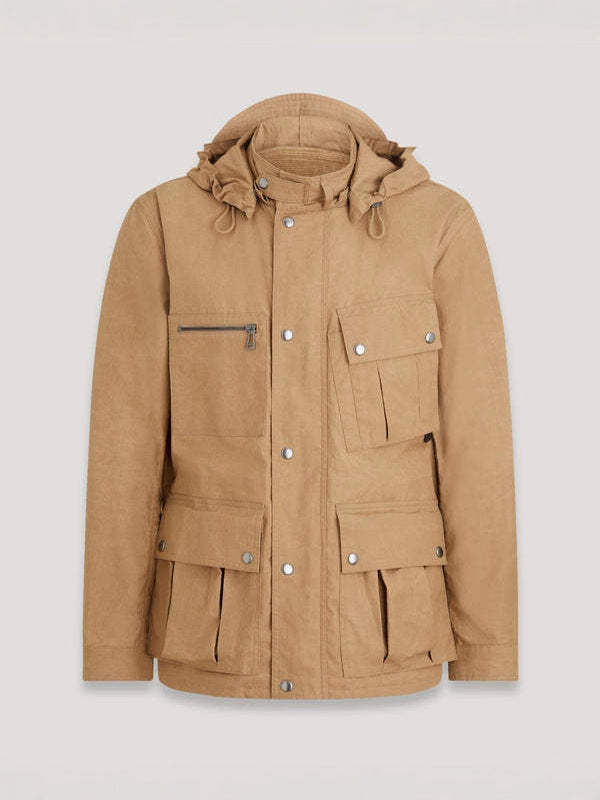 Men’s Retro Jacket – 4-Pocket Workwear Hunting Coat for Autumn & Winter