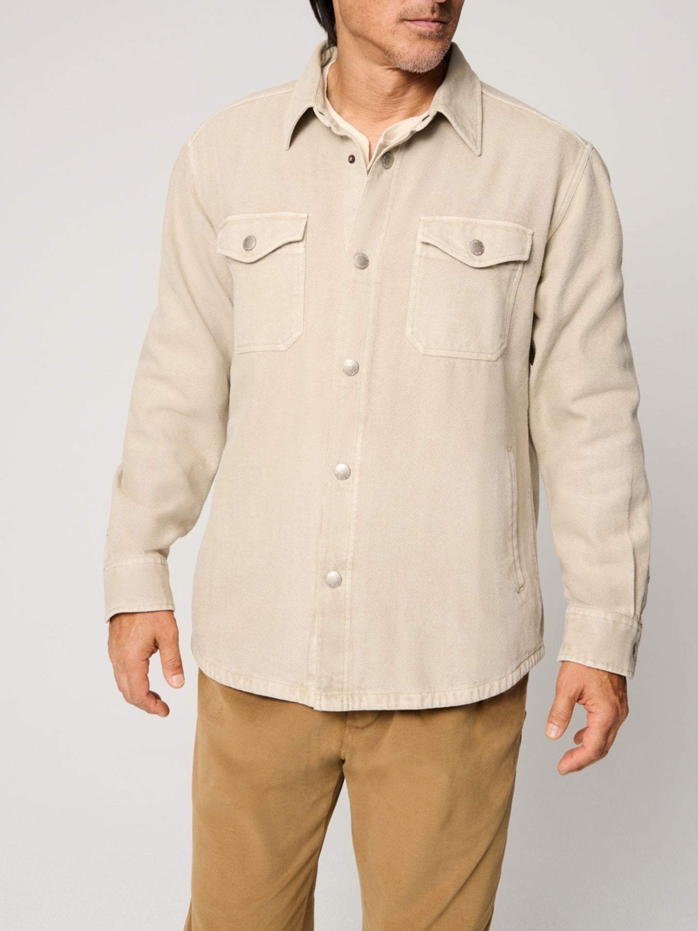 Men’s Casual Autumn Winter Shirt Jacket Coat