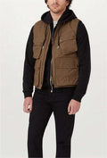 Men’s Retro Workwear Multi-Pocket Sleeveless Vest