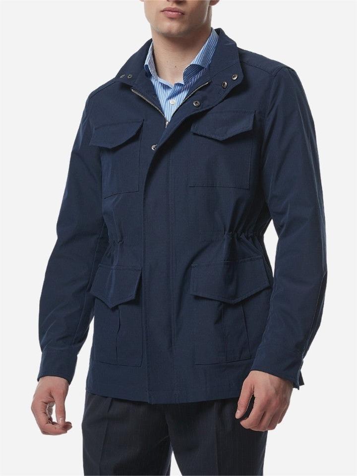 Men’s Retro Workwear Multi-Pocket Casual Jacket