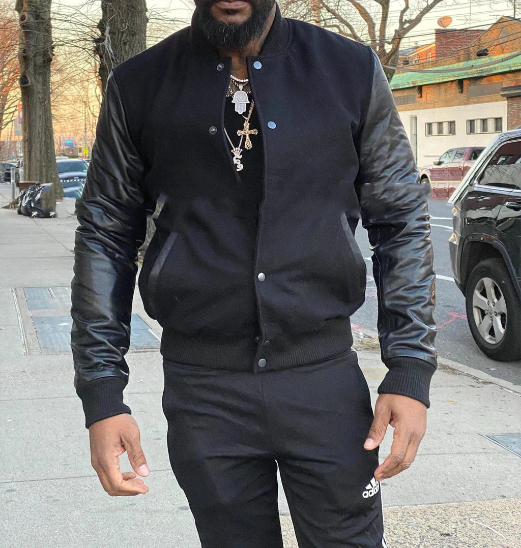 Men's Single-Breasted Pocket Casual Jacket