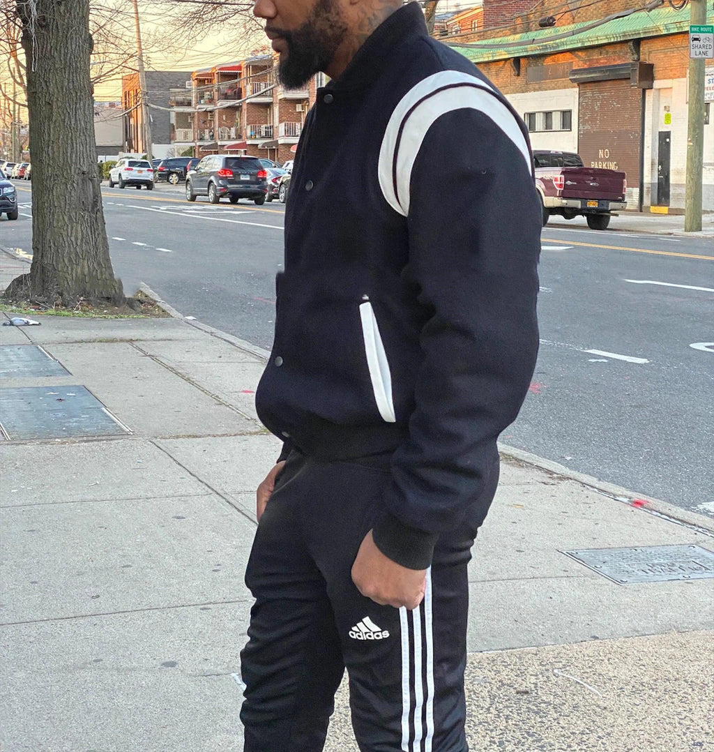 Men's Single-Breasted Casual Warm Jacket
