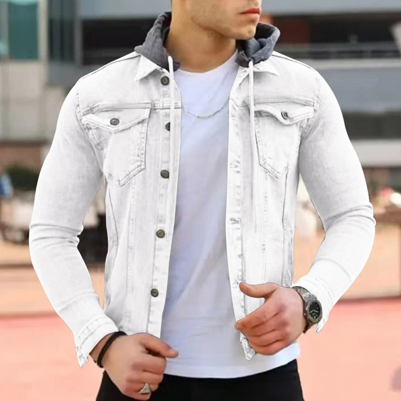 Men's Fashionable Casual Hooded Jacket