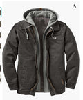 Men’s Hooded Cotton-Padded Warm Jacket