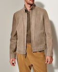 Men’s Reversible Suede Double-Sided Jacket