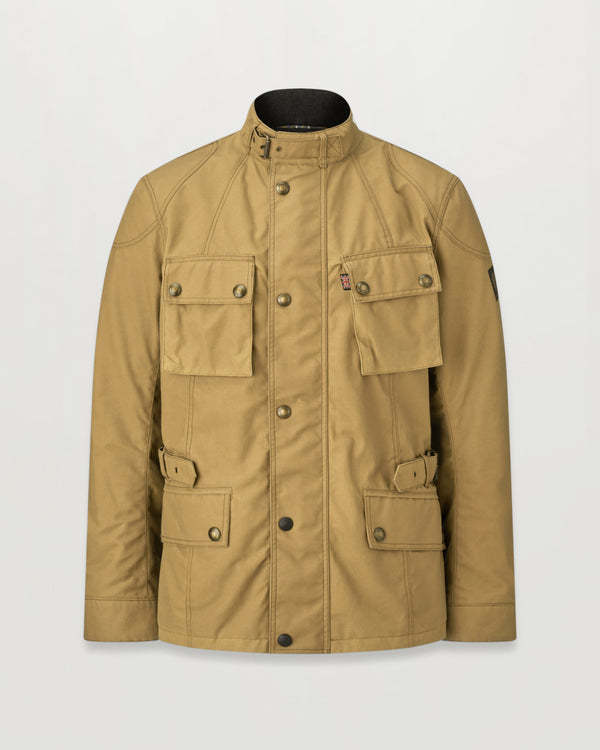 Men’s Multi-Pocket Hunting Style Leather Jacket