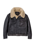 Men’s Zipper Buckle Fur Coat