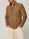 Men’s Retro Outdoor Leather Workwear Jacket