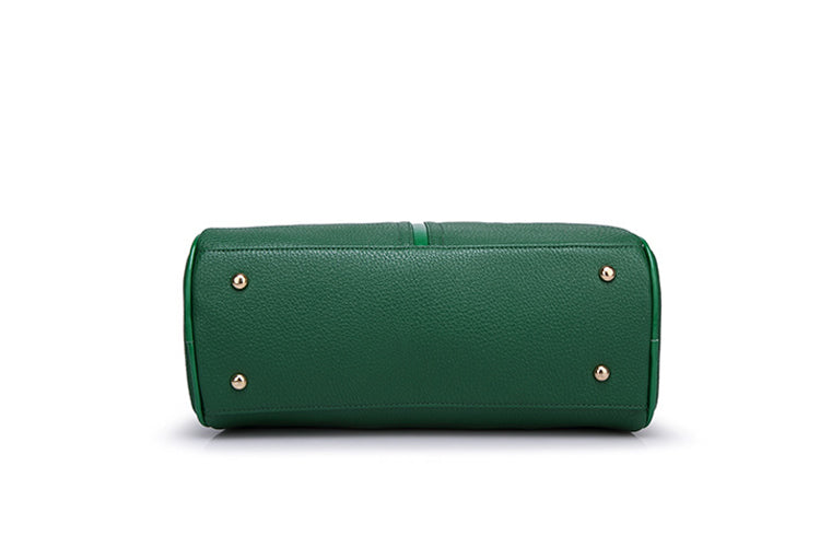 Texture Surface Retro Look Decent Handbag Shoulder Bags Green
