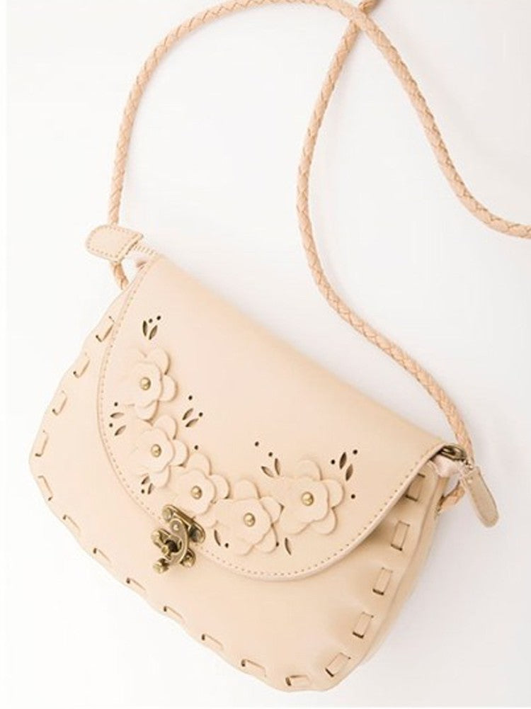 Women's High Quality Decent Look Small Designable Off White New Handbag Shoulder Bag