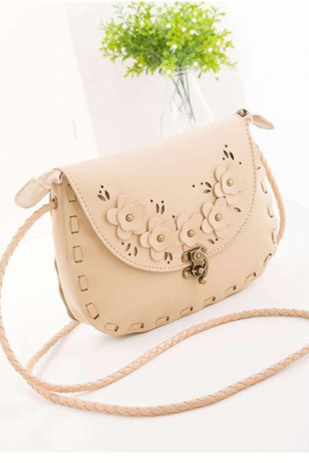 Women's High Quality Decent Look Small Designable Off White New Handbag Shoulder Bag