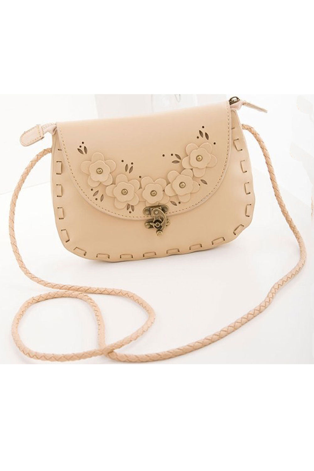 Women's High Quality Decent Look Small Designable Off White New Handbag Shoulder Bag