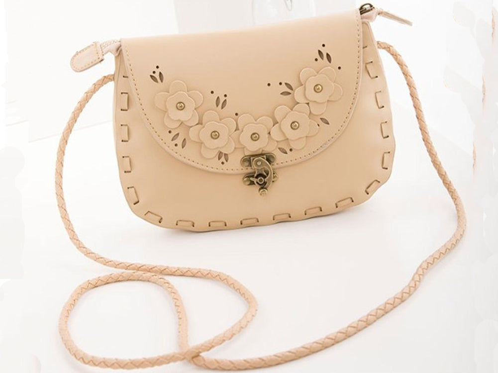 Women's High Quality Decent Look Small Designable Off White New Handbag Shoulder Bag