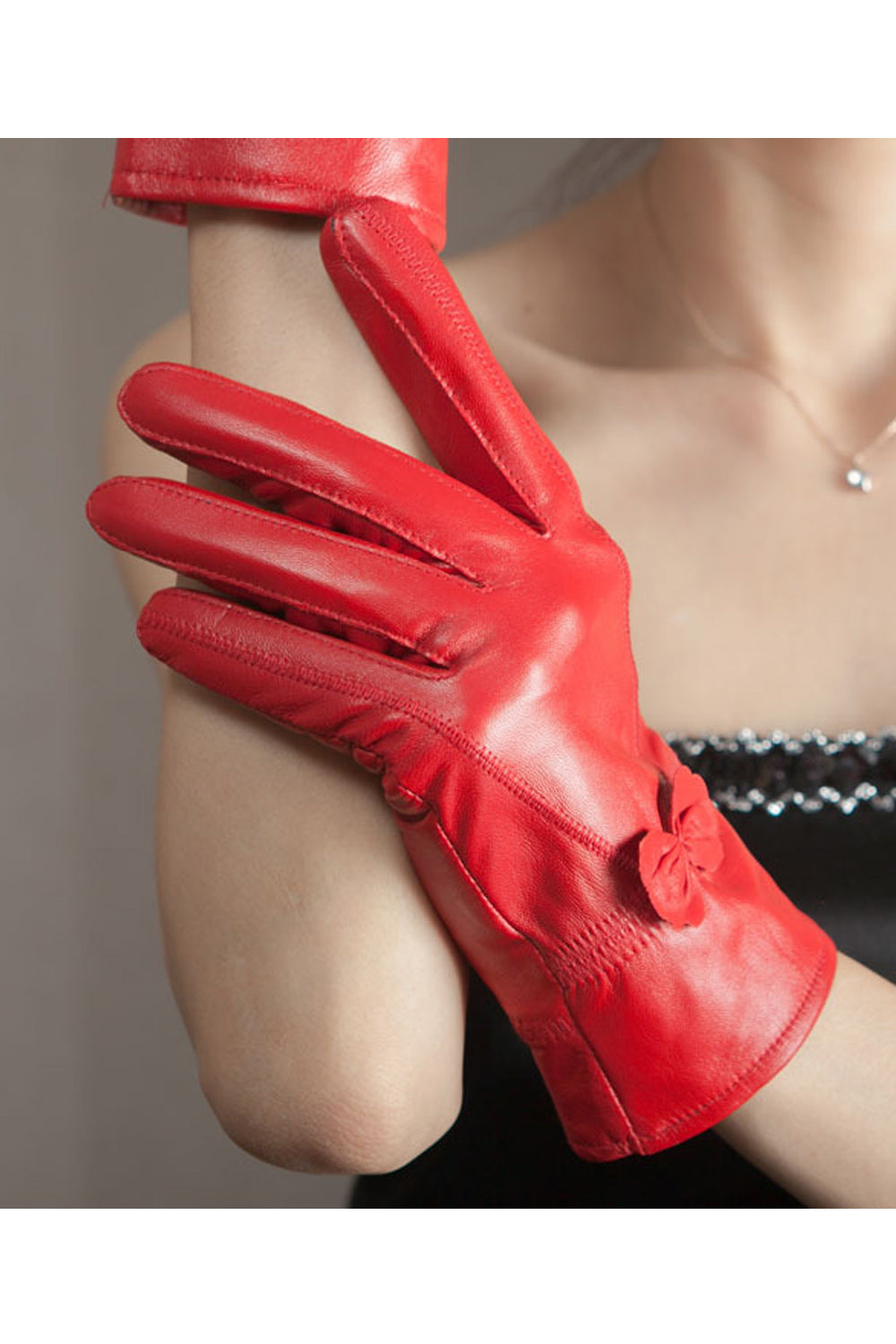 Women Thickening Velvet Winter Warm Casual Gloves