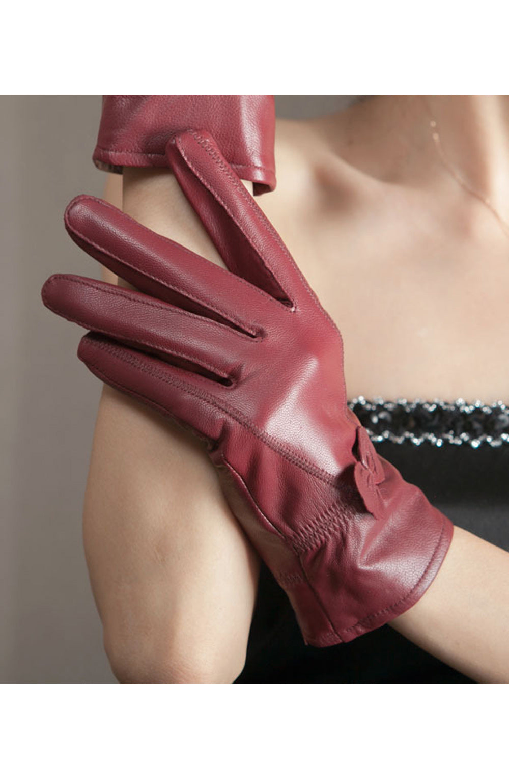 Women Thickening Velvet Winter Warm Casual Gloves